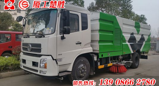 楚胜牌 东风天锦 12方扫路车