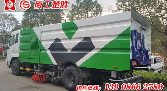 楚胜牌 东风天锦 12方扫路车