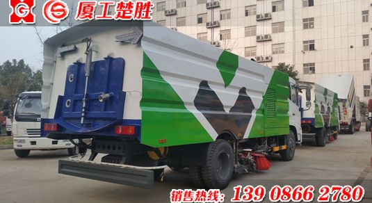 楚胜牌 东风天锦 12方扫路车