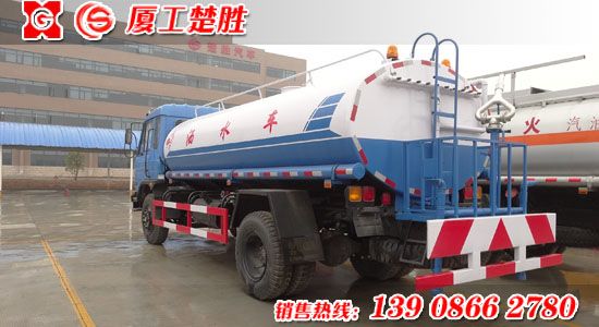 楚胜牌东风153CSC5162GSS4型12吨洒水车