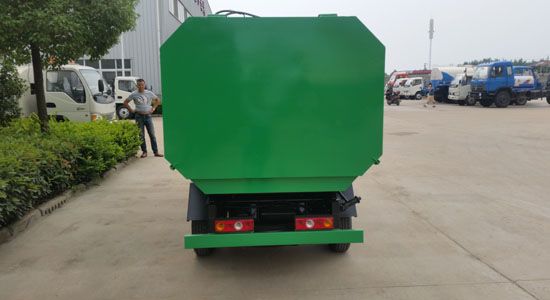 楚胜牌福田时代最小自装卸式垃圾车