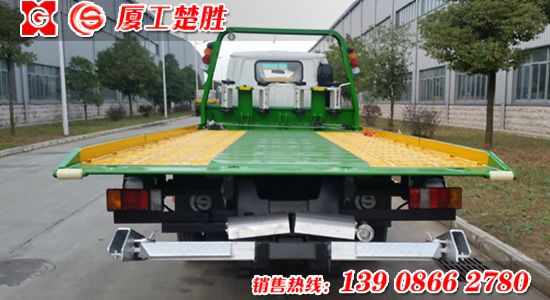 楚胜牌五十铃一拖二清障车