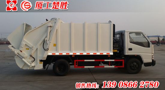 楚胜牌江铃5立方米压缩式垃圾车
