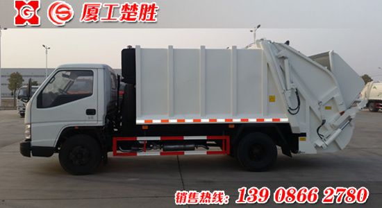 楚胜牌江铃5立方米压缩式垃圾车