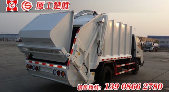 楚胜牌江铃5立方米压缩式垃圾车