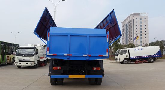 楚胜牌东风145型自卸式密封垃圾车