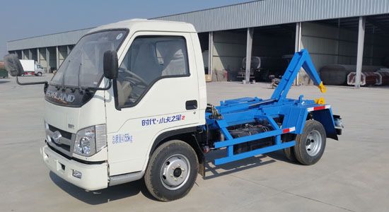 楚胜牌福田小卡之星2车厢可卸式垃圾车