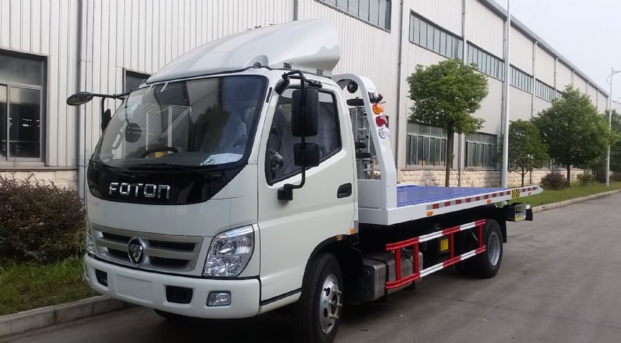 楚胜牌福田奥铃一拖二清障车