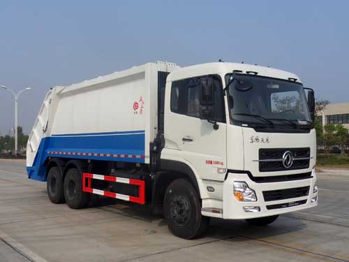 楚胜牌东风天龙20立方米压缩式垃圾车