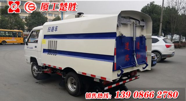 不上户福田小卡之星扫路车