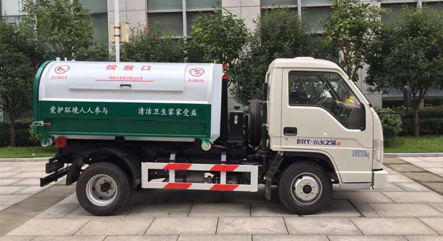 楚胜牌小卡之星3方柴油车厢可卸式垃圾车