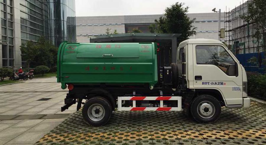 楚胜牌小卡之星3方柴油车厢可卸式垃圾车