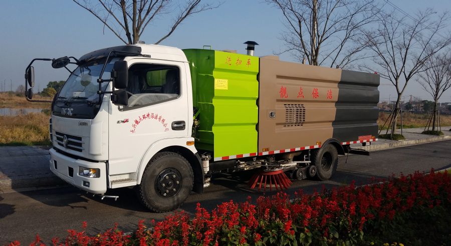 楚胜牌东风多利卡洗扫车