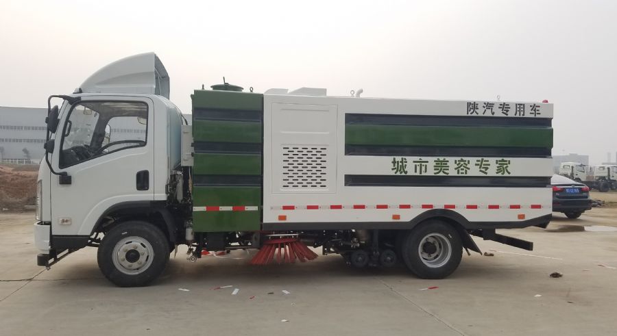 陕汽轩德洗扫车