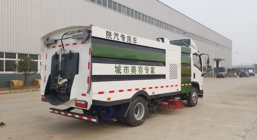 陕汽轩德洗扫车