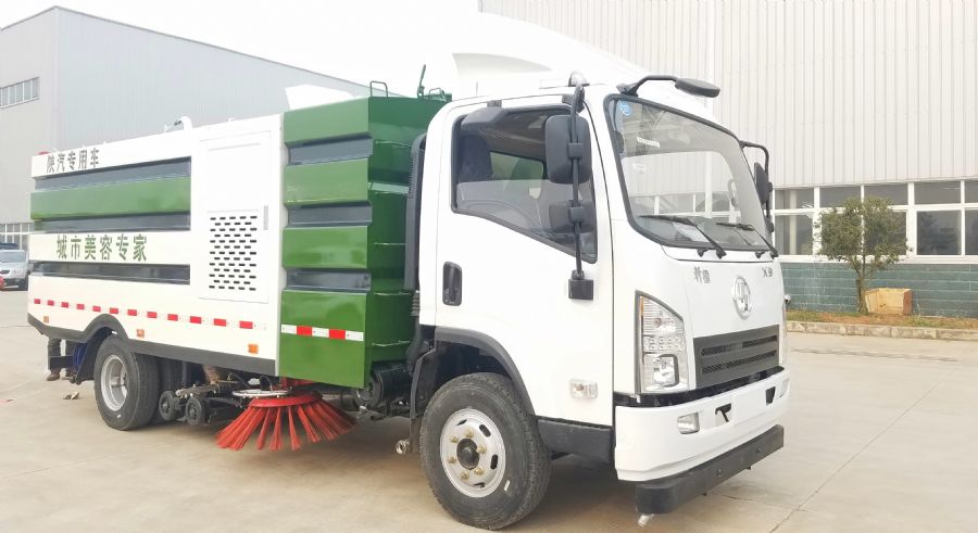 陕汽轩德洗扫车