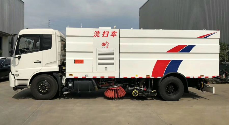 东风天锦洗扫车