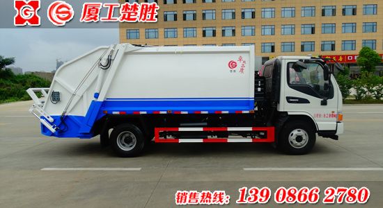 8方江淮底盘压缩垃圾车