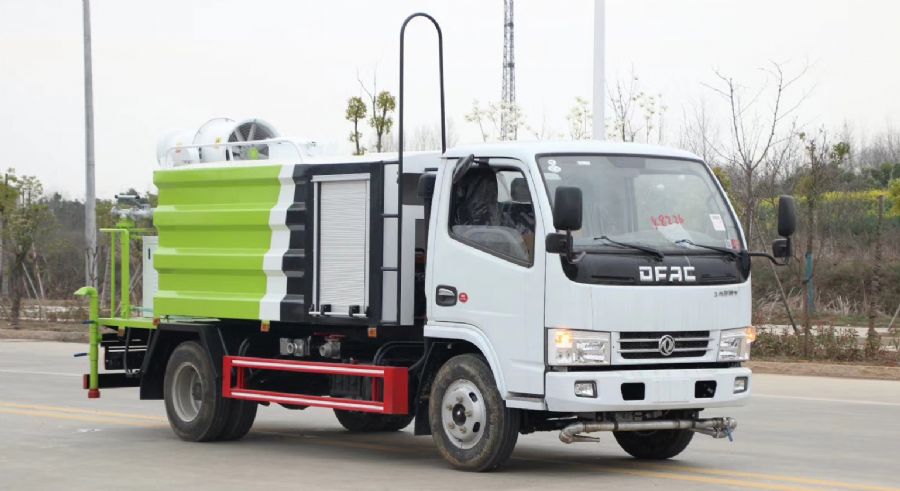 东风D6蓝牌抑尘车