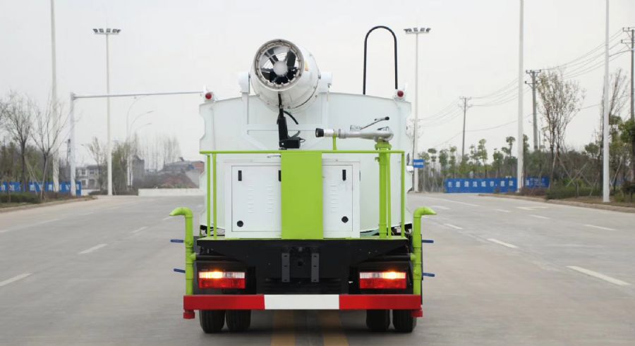 东风D6蓝牌抑尘车