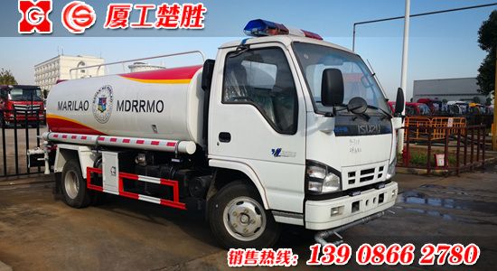 庆铃五十铃5吨洒水车