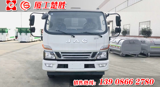 国六江淮8方压缩式垃圾车