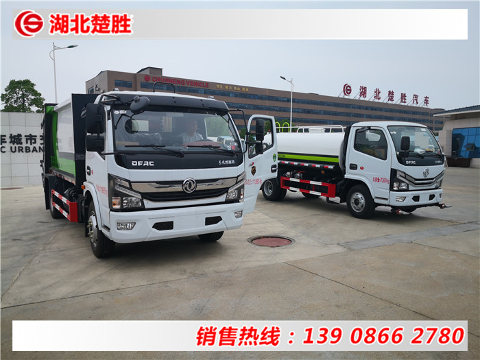 国六多利卡8方压缩垃圾车