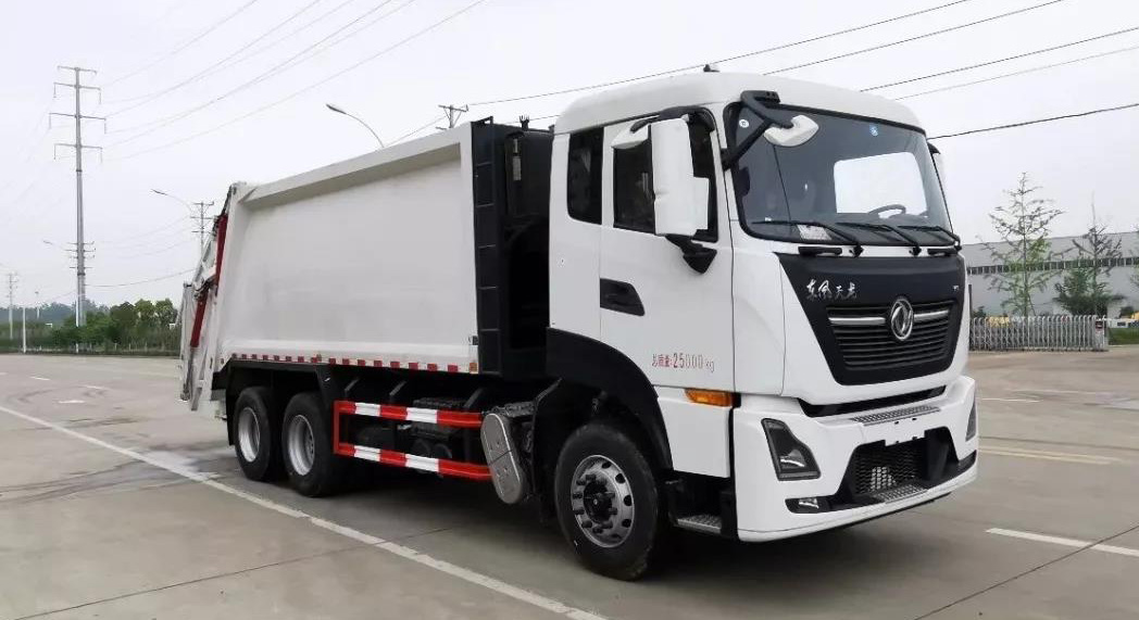楚胜牌国六东风天龙20方压缩式垃圾车