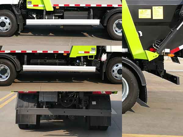 楚胜牌江铃无泄漏压缩式垃圾车