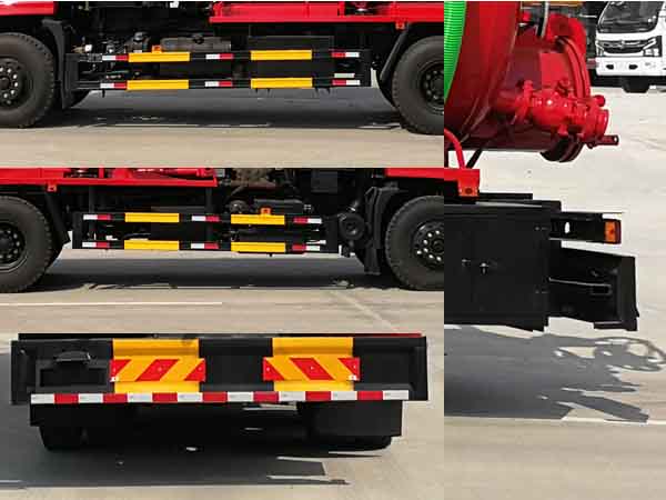 楚胜牌CSC5258GQWES6型清洗吸污车