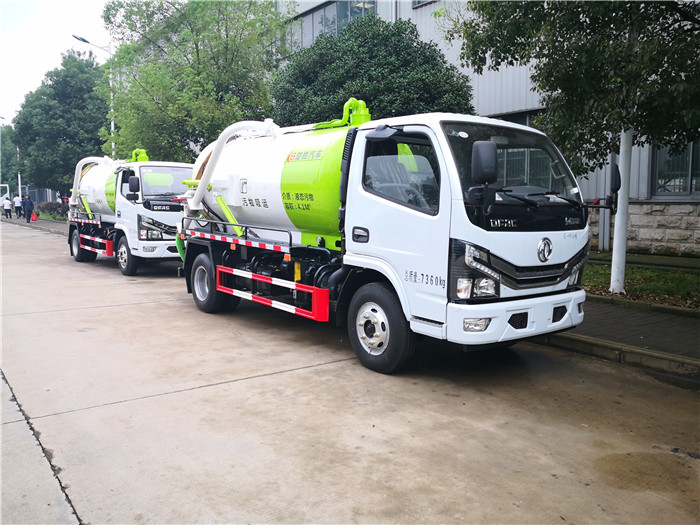 多利卡4.1方吸污车