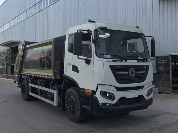 东风专底12方压缩式垃圾车