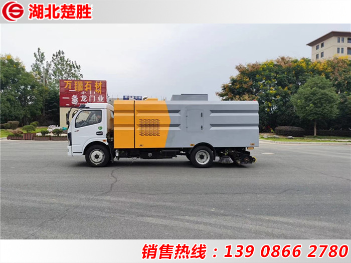 国六东风3800轴距工程碎石收集车