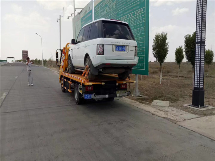 江淮V5蓝牌清障车