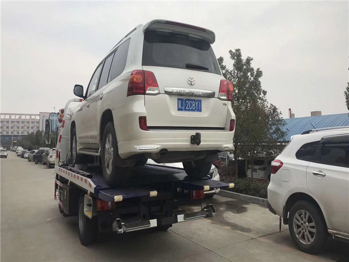 国六江淮蓝牌清障车