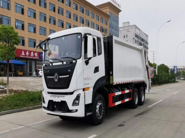 东风天锦14方纯电动压缩垃圾车