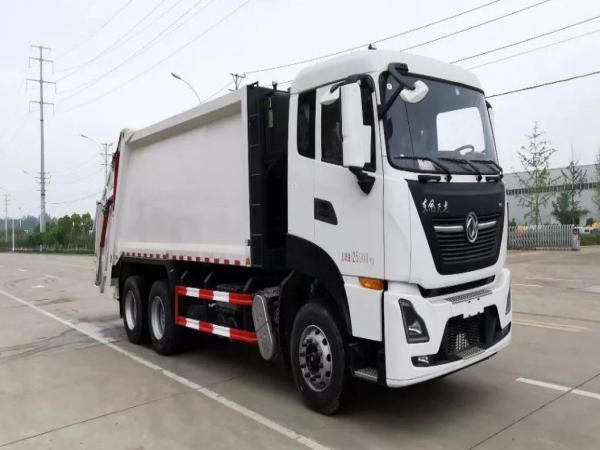 东风天锦14方纯电动压缩垃圾车
