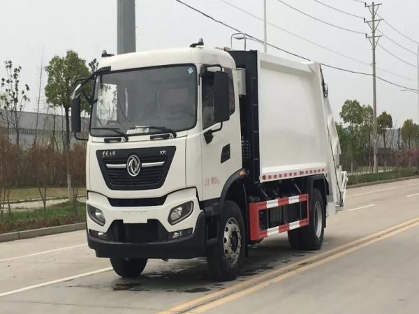 东风天锦14方纯电动压缩垃圾车