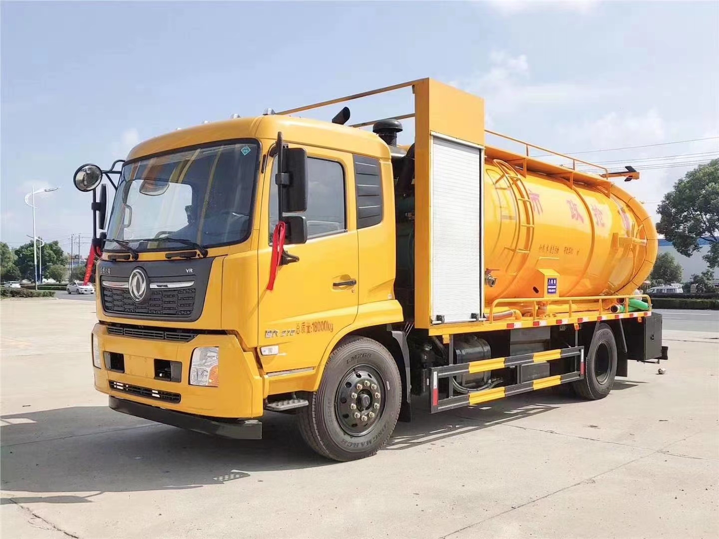  天锦16方清洗吸污车